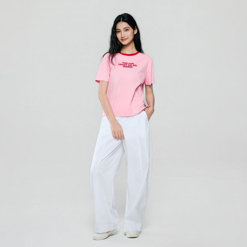 Giordano Women's Graphic Print Boyfriend Tee - first_variant_option_2 Premium Print Tee for Giordano