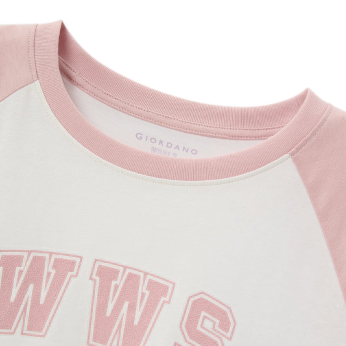 Giordano Women's Graphic Print Cotton Boyfriend Tee - Premium Print Tee
