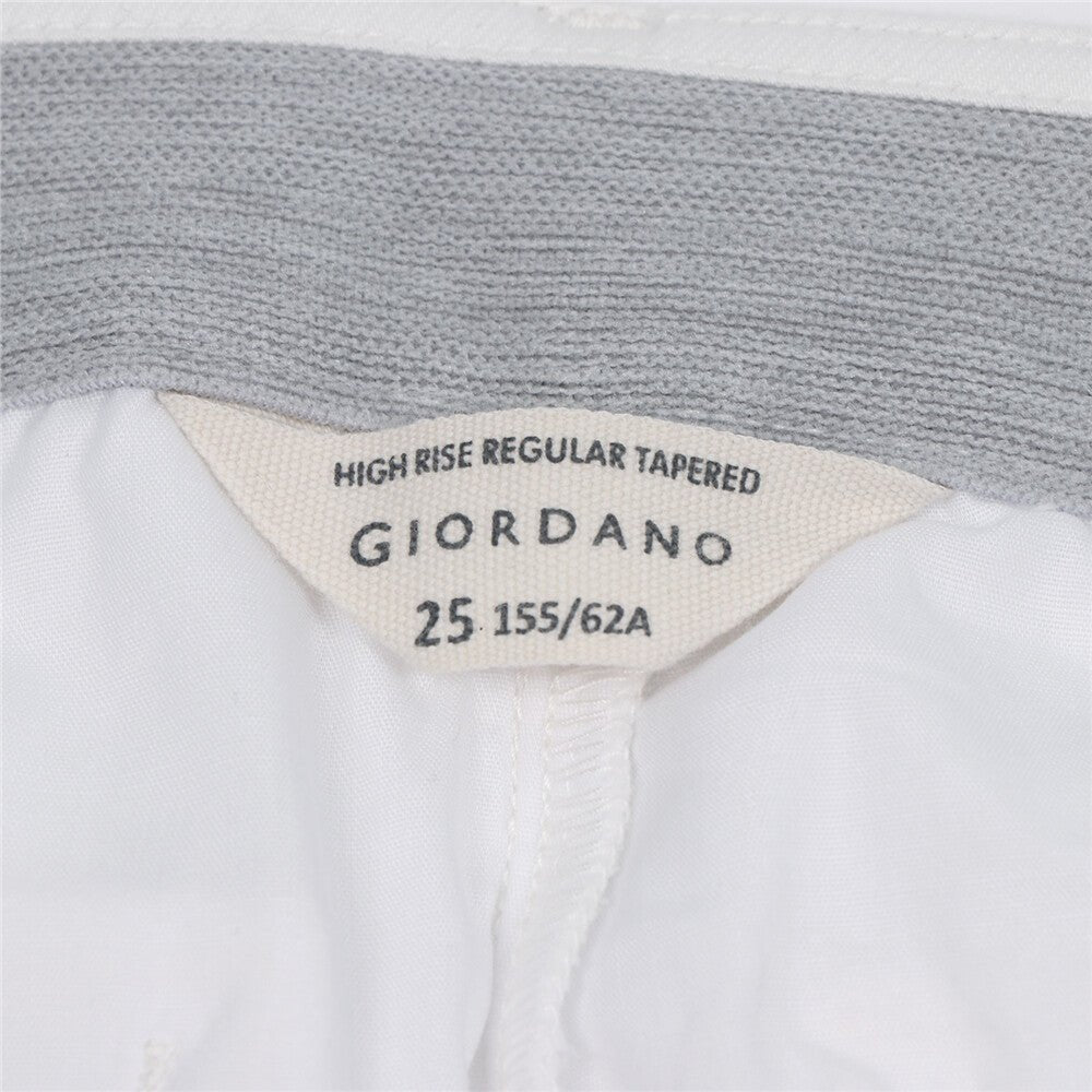 Giordano Women's High Waist Khaki Pants - Premium Pants