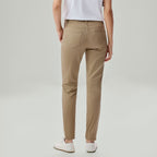 Giordano Women’s High-Waist Twill Regular Tapered Fit Pant - Premium Pants