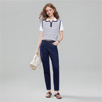 Giordano Women’S High - Waist Ultra Stretch Straight Denim Jeans - first_variant_option_2 Premium Jeans for Giordano