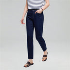 Giordano Women’S High - Waist Ultra Stretch Straight Denim Jeans - first_variant_option_2 Premium Jeans for Giordano