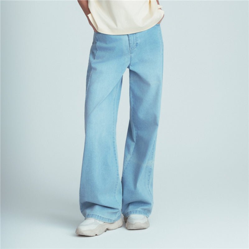 Giordano Women's High Waist Wide Leg Cool Jeans - first_variant_option_2 Premium Jeans for Giordano