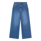 Giordano Women's High Waist Wide Leg Cool Jeans - first_variant_option_2 Premium Jeans for Giordano