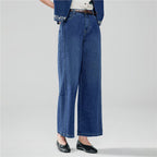Giordano Women's High Waist Wide Leg Cool Jeans - first_variant_option_2 Premium Jeans for Giordano