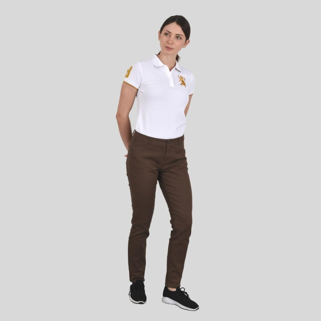 Giordano Women's Khaki Trouser Pant - Premium Pants