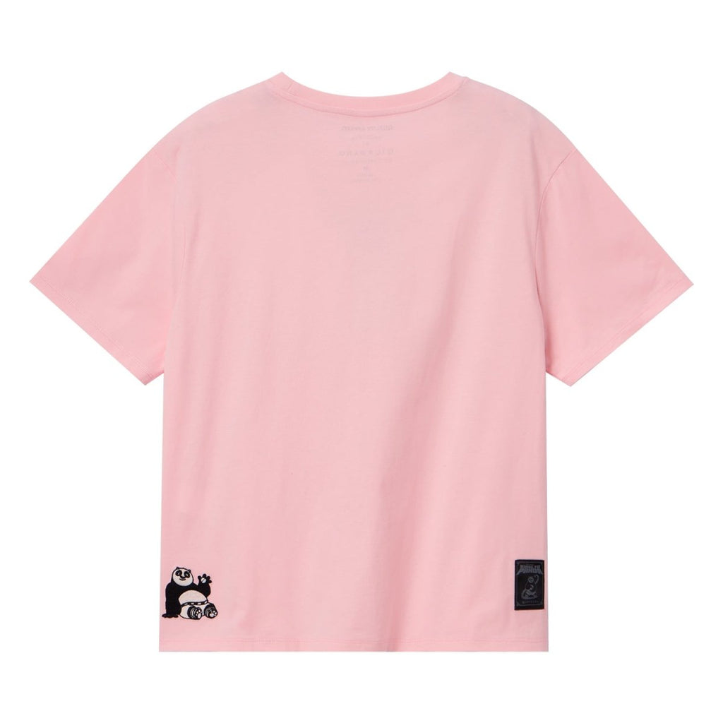 Giordano Women's Kung Fu Panda Boyfriend Print Tee - Premium Print Tee