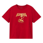 Giordano Women's Kung Fu Panda Boyfriend Print Tee - Premium Print Tee