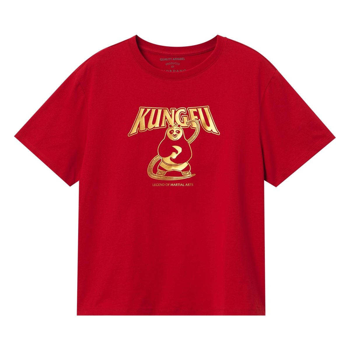 Giordano Women's Kung Fu Panda Boyfriend Print Tee - Premium Print Tee