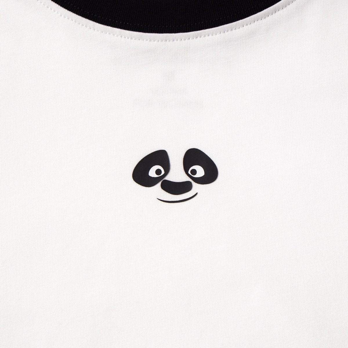 Giordano Women's Kung Fu Panda Crop Print Tee - Premium Print Tee