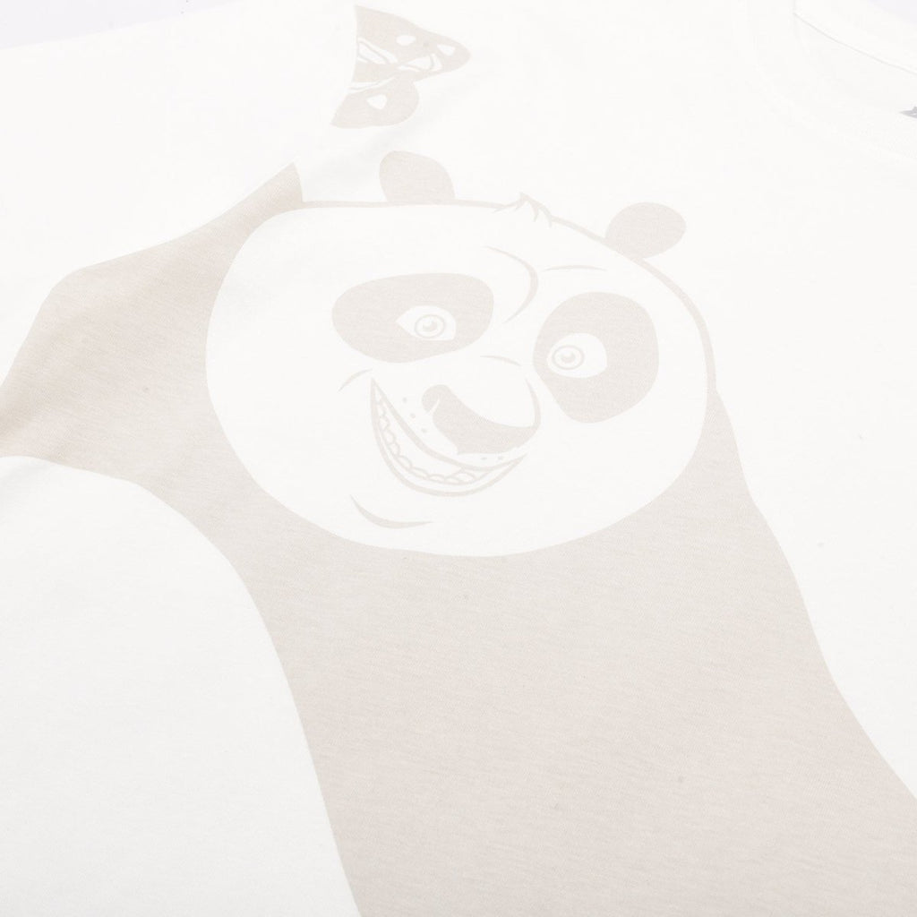 Giordano Women's Kung Fu Panda Short Sleeve T-Shirt - Fun & Nostalgic - Premium Print Tee