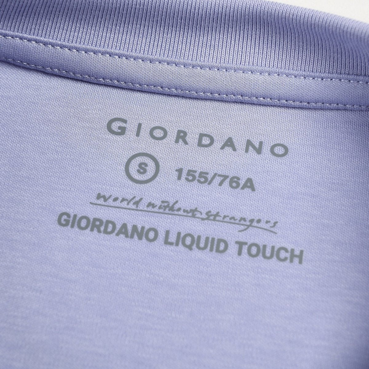 Giordano Women's Liquid Touch Comfort Fit Embroidery Tee - Premium Tee
