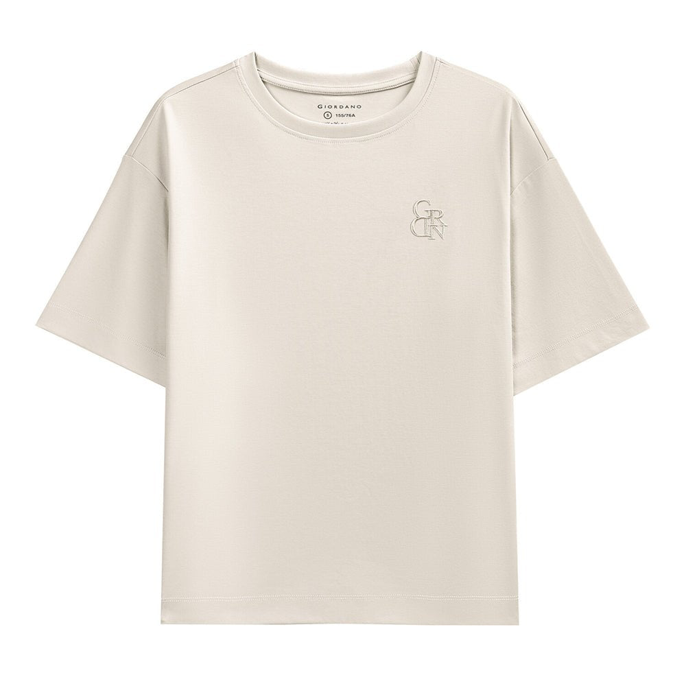 Giordano Women's Liquid Touch Cotton Tee - Premium Tee