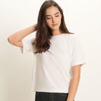 Giordano Women's Liquid Touch Cotton Tee - Premium Tee