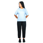 Giordano Women's Liquid Touch Embroidered Cotton Tee - Premium Tee