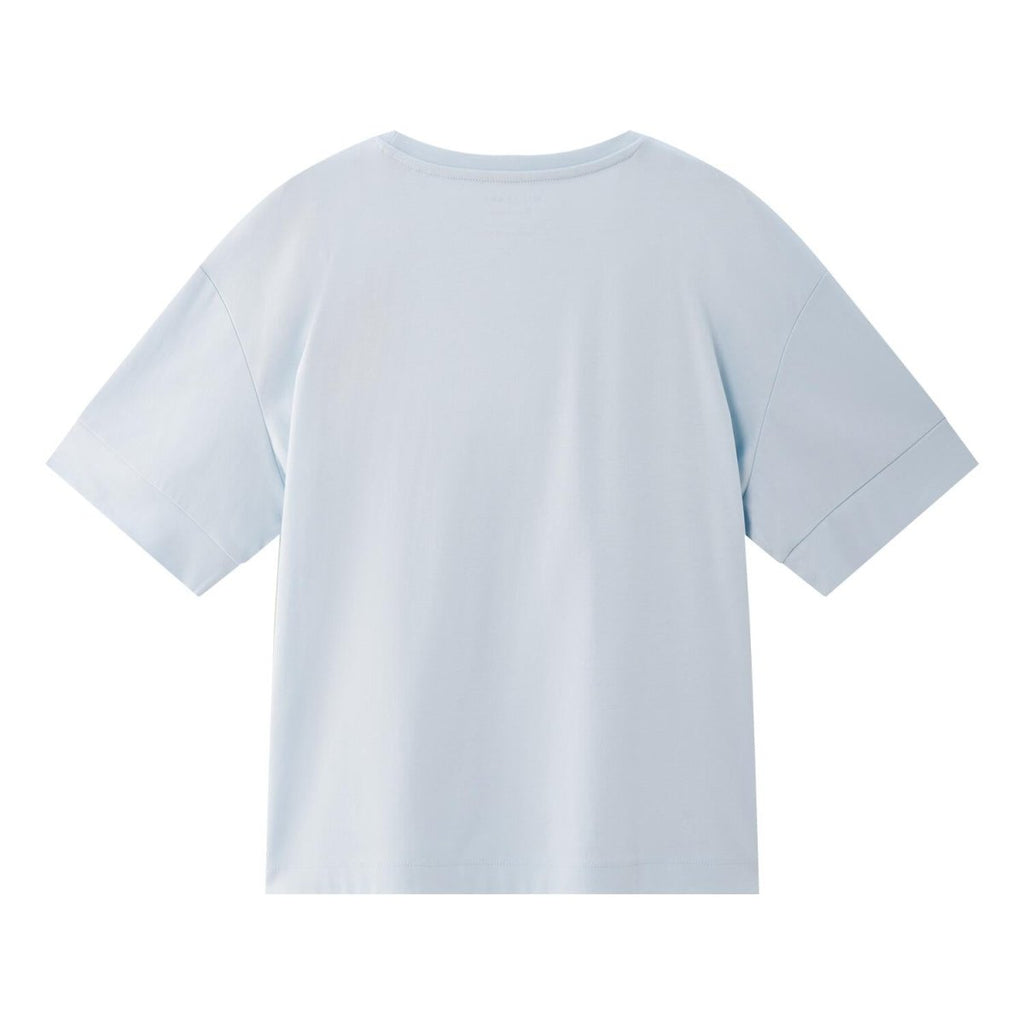 Giordano Women's Liquid Touch Embroidered Cotton Tee - Premium Tee