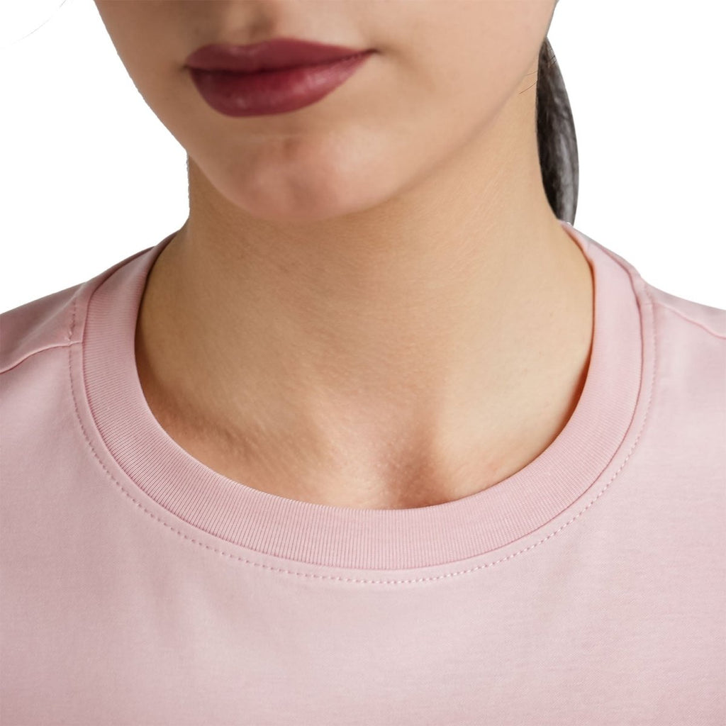 Giordano Women's Liquid Touch Embroidered Cotton Tee - Premium Tee
