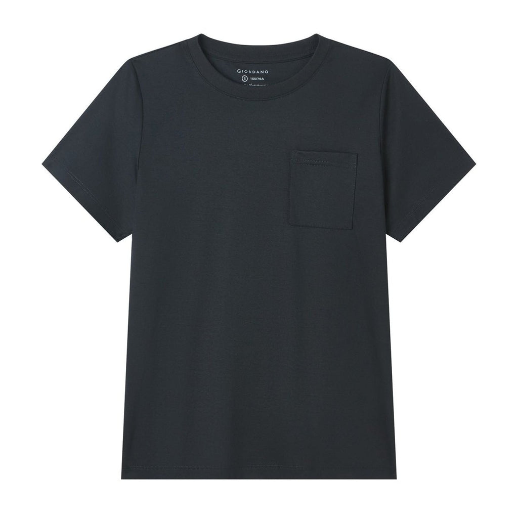Giordano Women's Liquid Touch Pocket Comfort Tee - Premium Tee