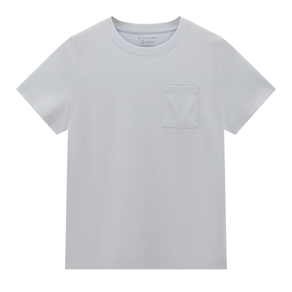 Giordano Women's Liquid Touch Pocket Comfort Tee - Premium Tee