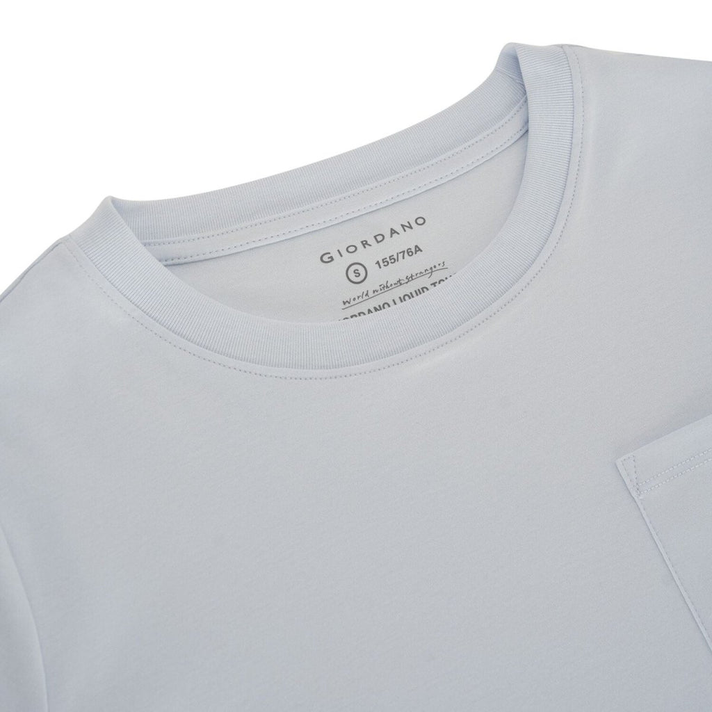Giordano Women's Liquid Touch Pocket Comfort Tee - Premium Tee