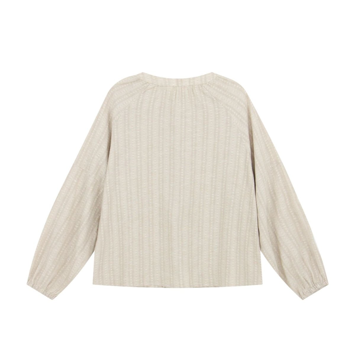 Giordano Women's Loose Fit Linen Cotton Dobby Shirt - first_variant_option_2 Premium Shirts for Giordano