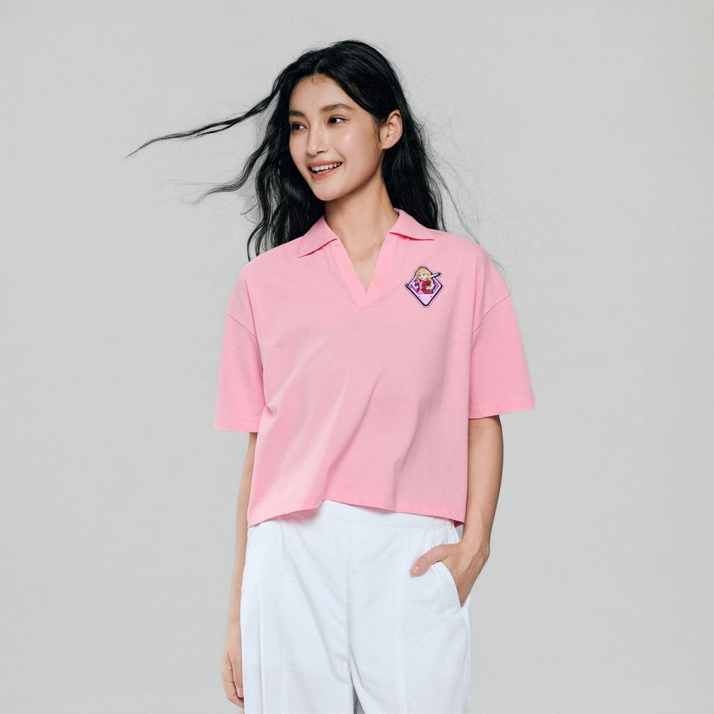 Giordano Women's Mario Loose Polo - first_variant_option_2 Premium Polo for Giordano