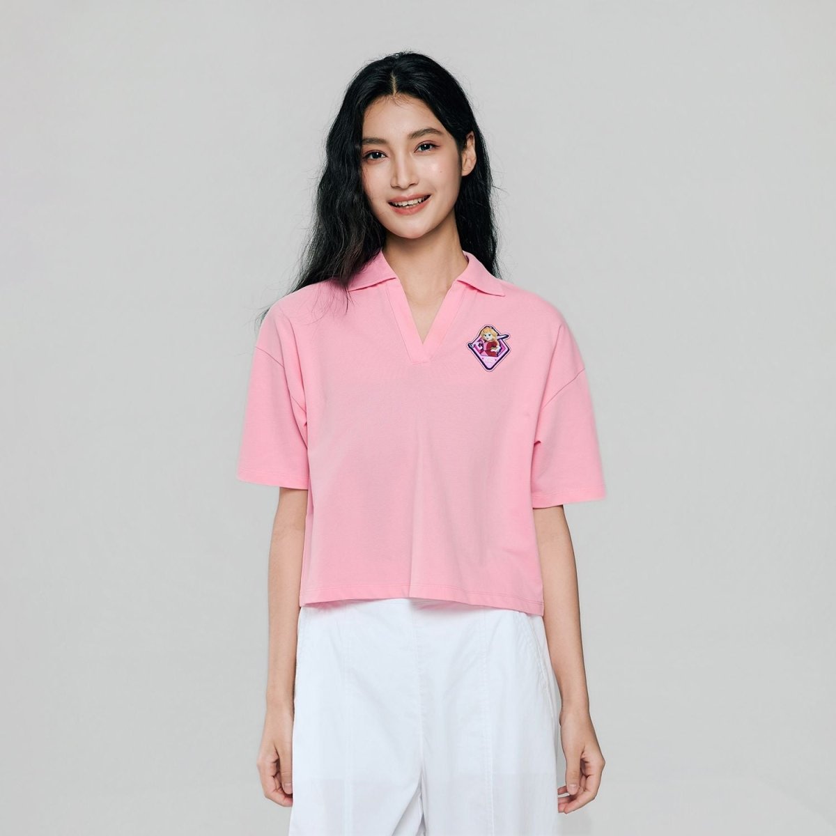 Giordano Women's Mario Loose Polo - first_variant_option_2 Premium Polo for Giordano