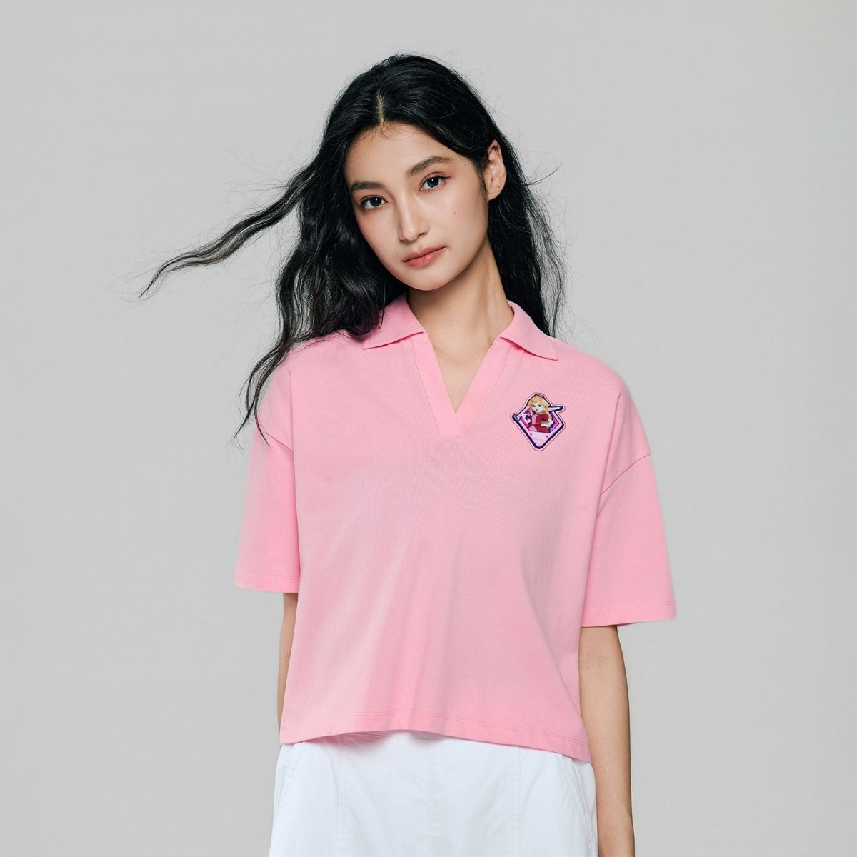 Giordano Women's Mario Loose Polo - first_variant_option_2 Premium Polo for Giordano