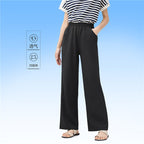 Giordano Women’s Mid - Rise Loose Fit Elastic Waist Pants | Online Exclusive - first_variant_option_2 Premium Pants for Giordano