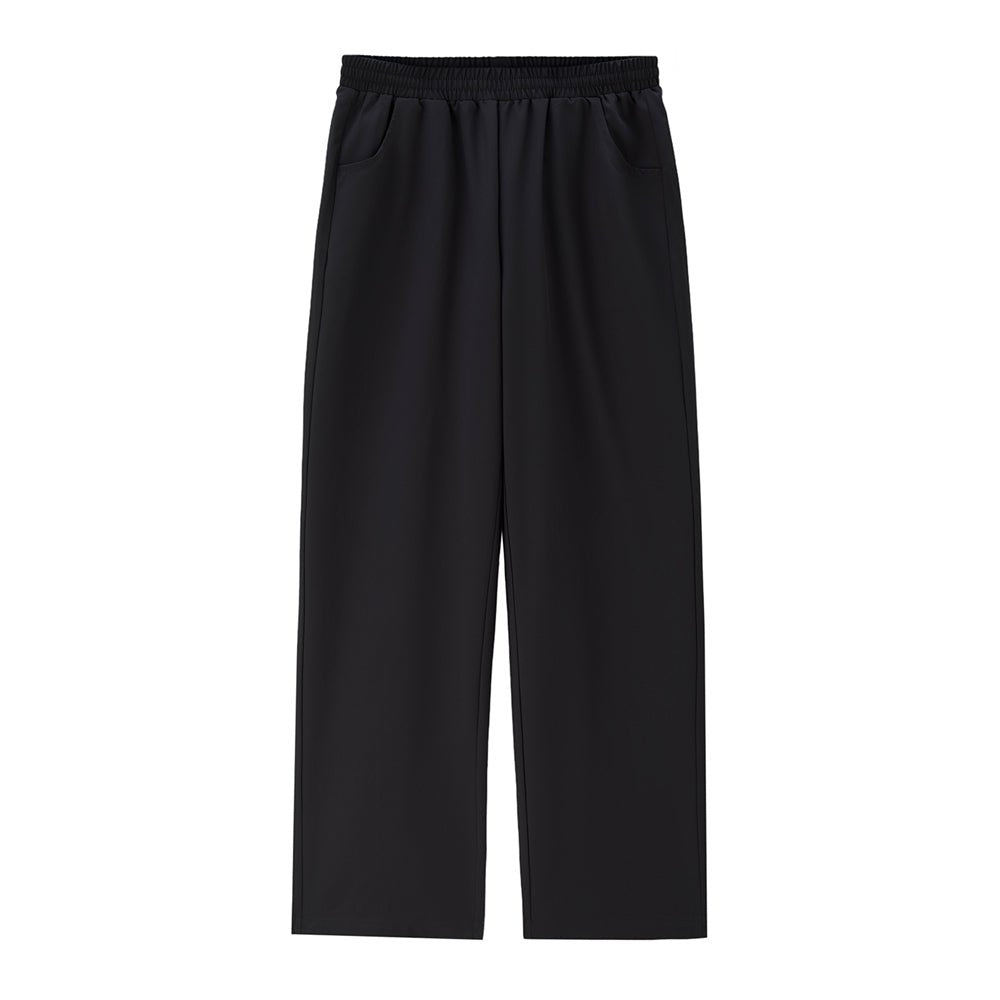 Giordano Women’s Mid - Rise Loose Fit Elastic Waist Pants | Online Exclusive - first_variant_option_2 Premium Pants for Giordano