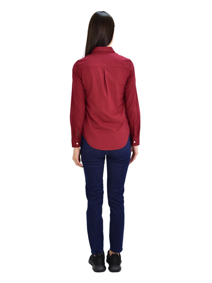 Giordano Women's Oxford Shirt - Premium Shirts