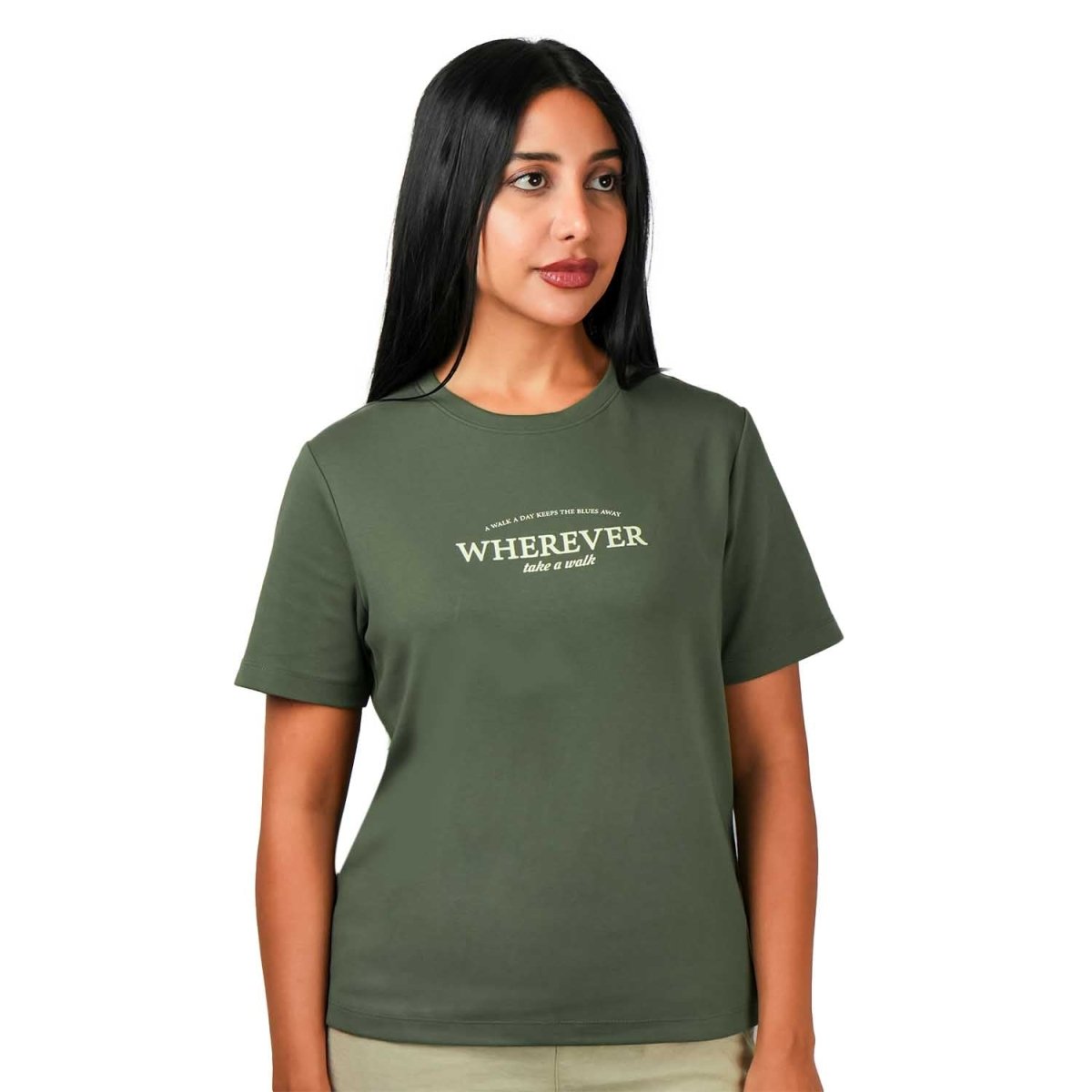 Giordano Women's Print Tee - Premium Print Tee