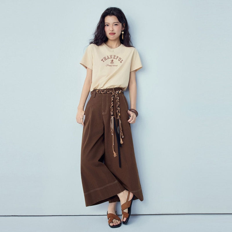 Giordano Women's Printed Tee | Online Exclusive - first_variant_option_2 Premium Tee for Giordano