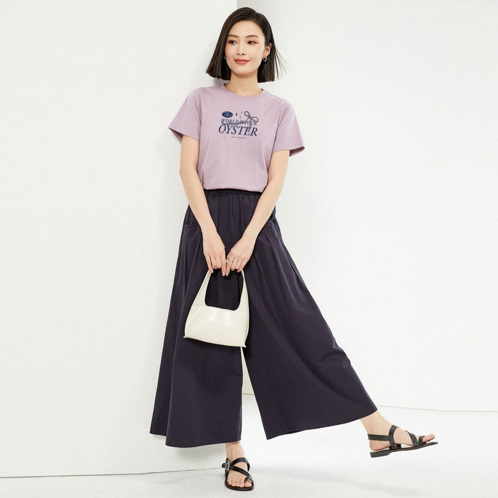 Giordano Women's Printed Tee | Online Exclusive - first_variant_option_2 Premium Tee for Giordano