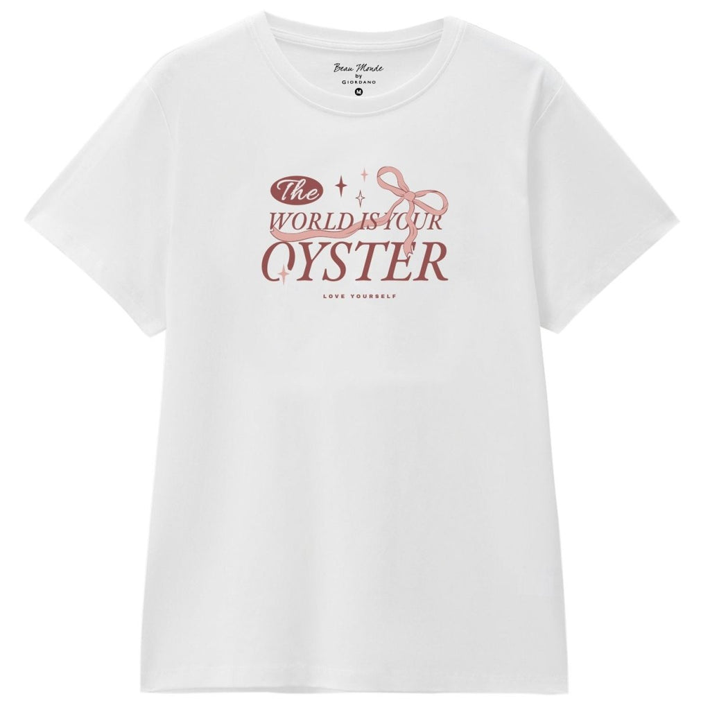 Giordano Women's Printed Tee | Online Exclusive - first_variant_option_2 Premium Tee for Giordano