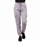 Giordano Women's Regular Fit High - Waist Interlock Knit Pants - first_variant_option_2 Premium Pants for Giordano