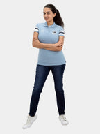Giordano Women's Short Sleeve Classic Slim Fit Bold Polo (1981) - Premium Polo