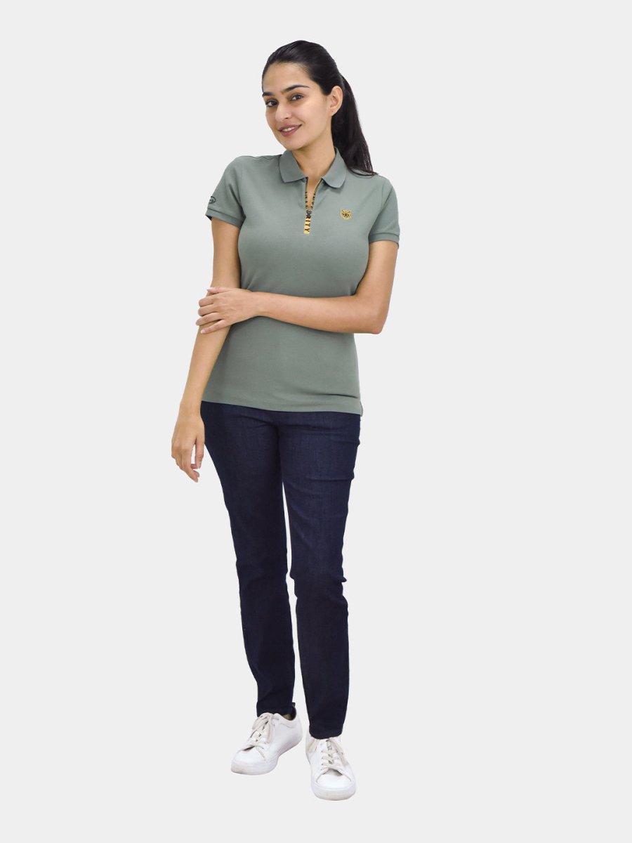 Giordano Women's Short Sleeve Classic Slim Fit Bold Polo (1981) - Premium Polo