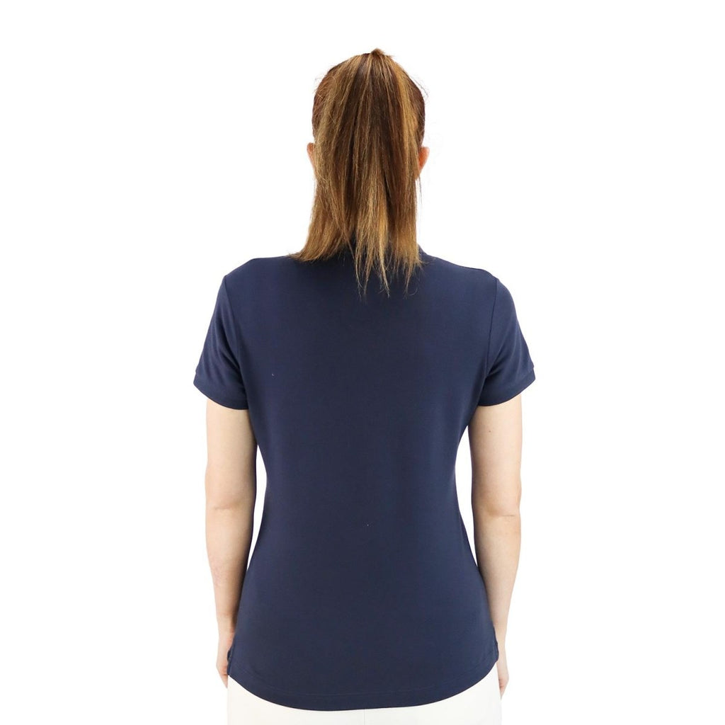 Giordano Women's Short Sleeve Classic Slim Fit Bold Polo (1981) - Premium Polo