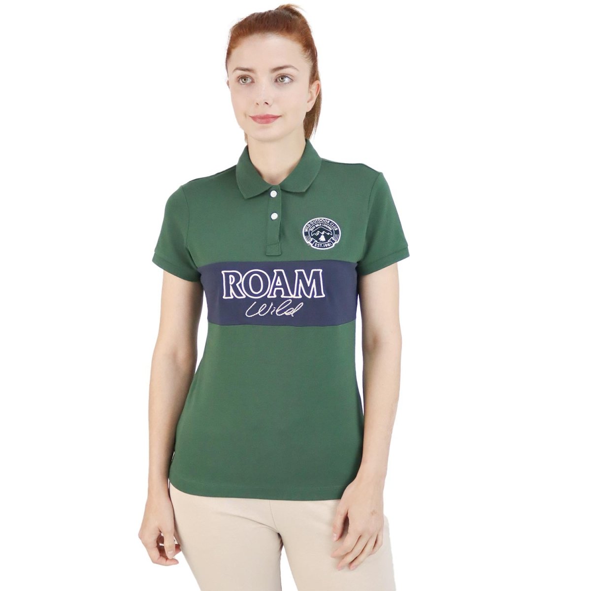 Giordano Women's Short Sleeve Classic Slim Fit Bold Polo (1981) - Premium Polo