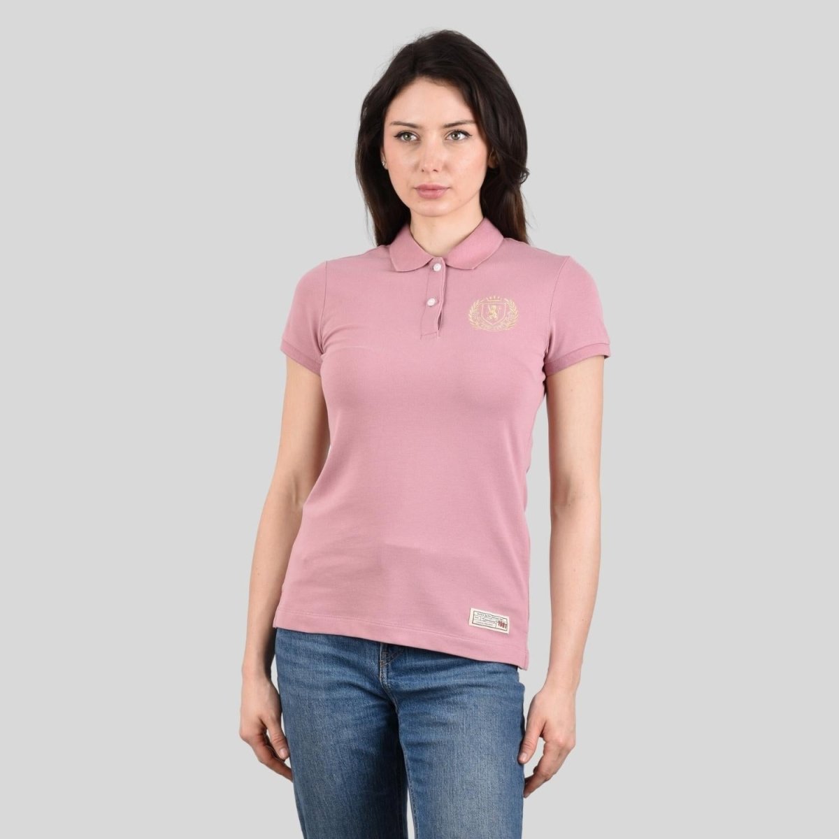 Giordano Women's Short Sleeve Classic Slim Fit Bold Polo (1981) - Premium Polo