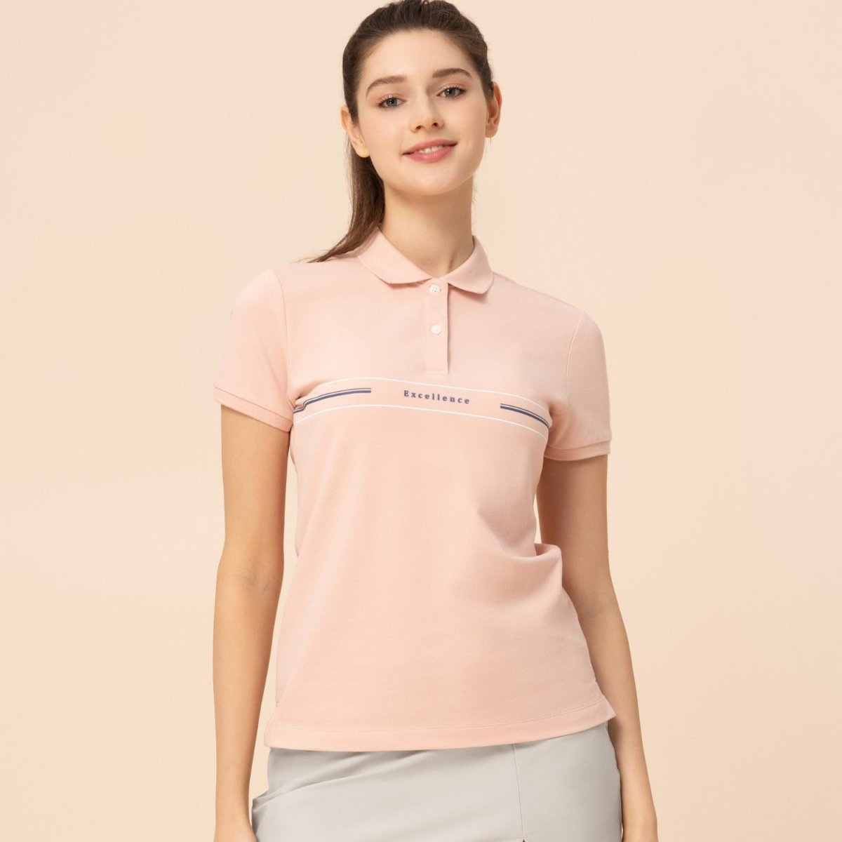 Giordano Women's Short Sleeve Classic Slim Fit Bold Polo (1981) - Premium Polo