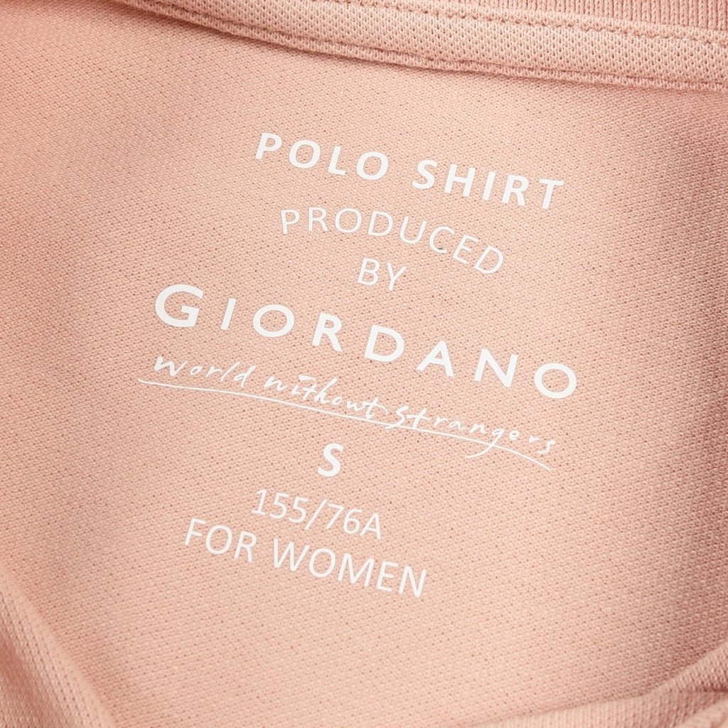 Giordano Women's Short Sleeve Classic Slim Fit Bold Polo (1981) - Premium Polo