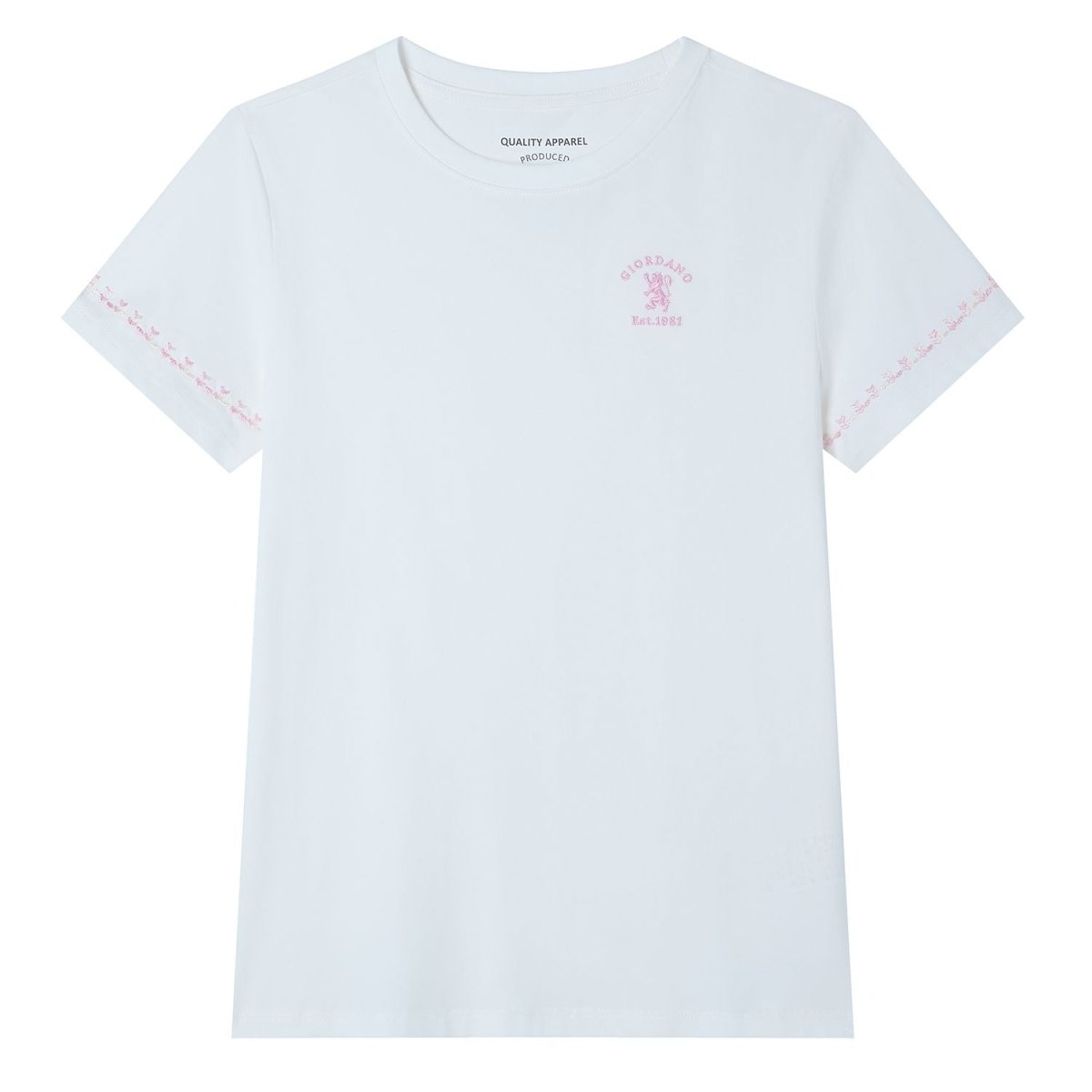 Giordano Women's Signature Print Tee - first_variant_option_2 Premium Print Tee for Giordano