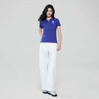 Giordano Women’s Slim Fit Embroidered 3D Lion Polo - Premium Polo