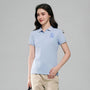 Giordano Women’s Slim Fit Embroidered 3D Lion Polo - Premium Polo