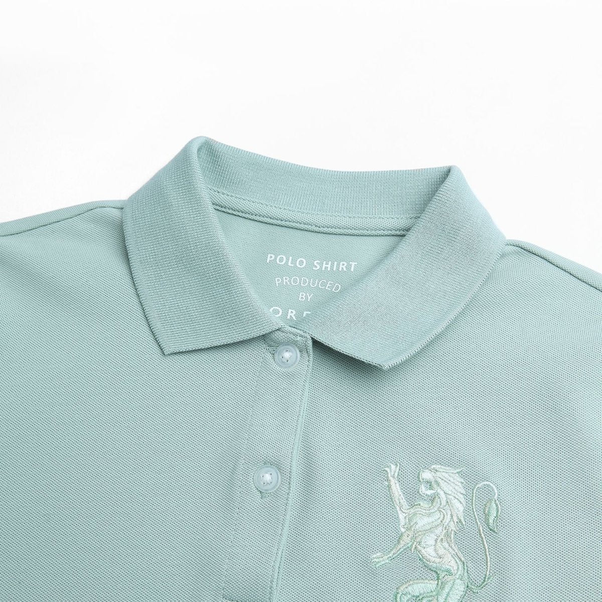 Giordano Women’s Slim Fit Embroidered 3D Lion Polo - Premium Polo