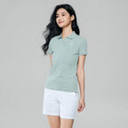 Giordano Women’s Slim Fit Embroidered 3D Lion Polo - Premium Polo