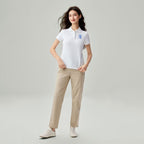 Giordano Women’s Slim Fit Embroidered 3D Lion Polo - Premium Polo