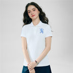 Giordano Women’s Slim Fit Embroidered 3D Lion Polo - first_variant_option_2 Premium Polo for Giordano